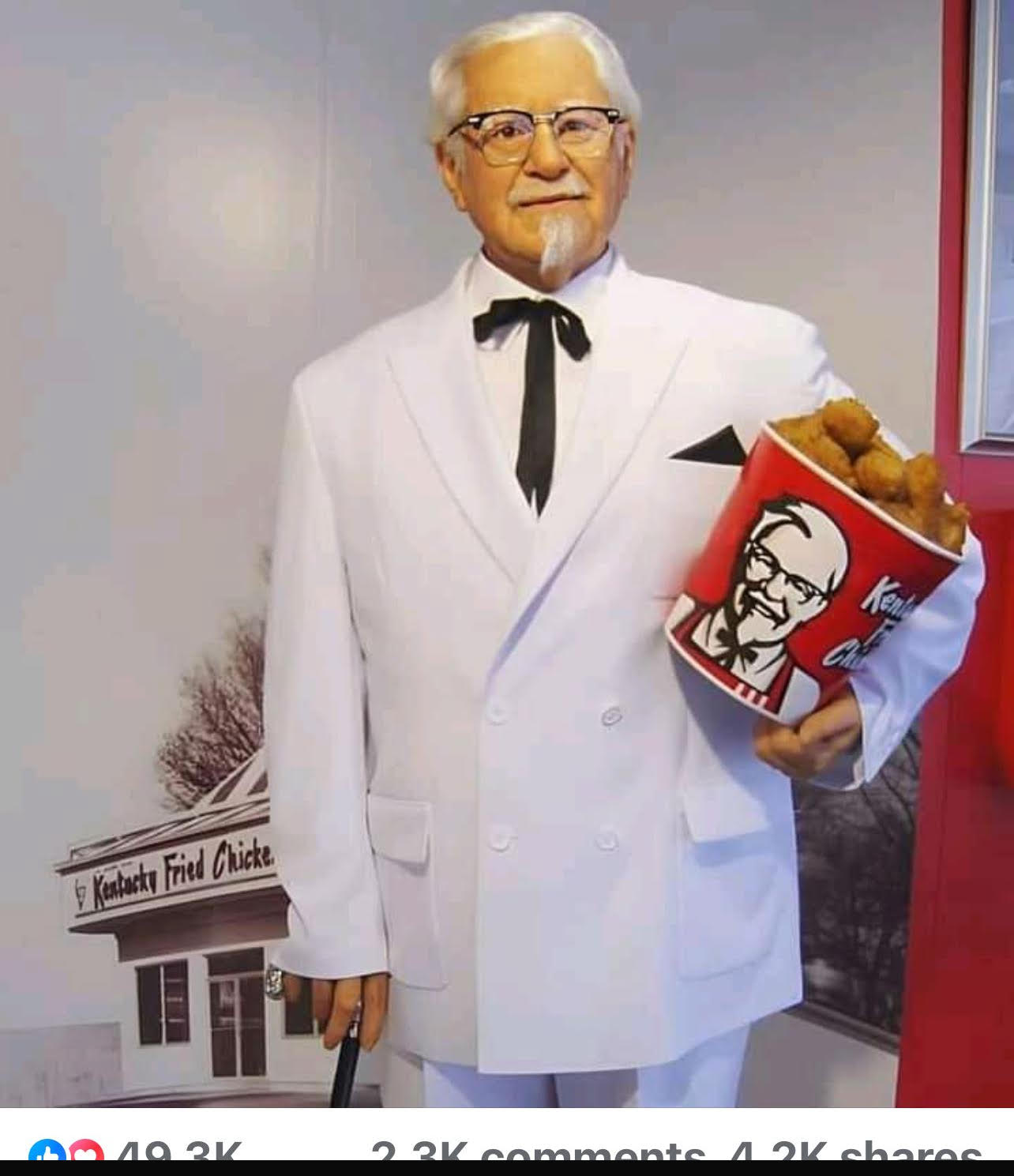 ولونيل ساندرز، مؤسس امبراطوريه كنتاكي فرايد تشيكن (KFC)