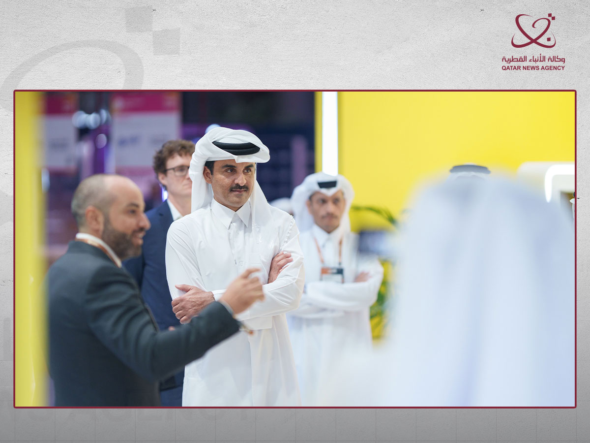 الدوحة : رئيس مجلس الوزراء وزير الخارجية يفتتح قمة الويب قطر 2025